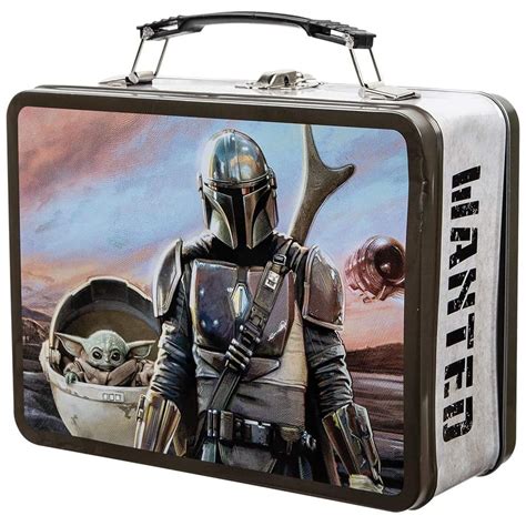 mandalorian metal lunch box|Star Wars .